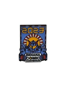 Indiana Comic Convention 2023 Pin - Mecha Robot Limited Edition Souvenir